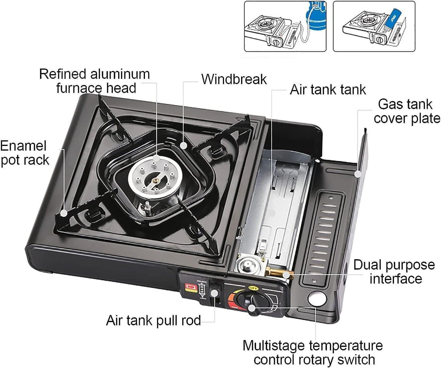 PORTABLE CAMPING STOVE