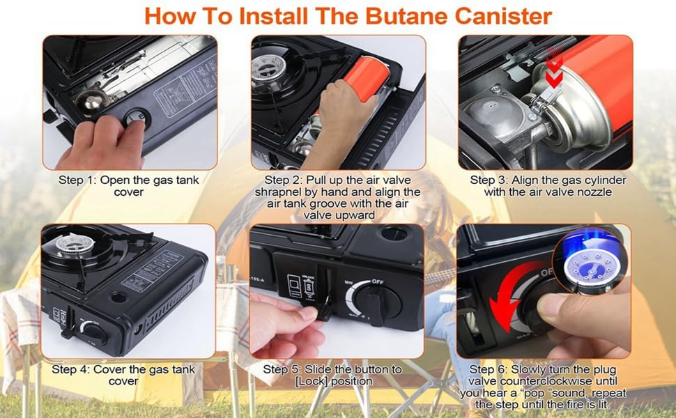 PORTABLE CAMPING STOVE