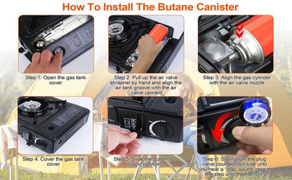 PORTABLE CAMPING STOVE